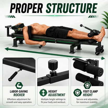 Lumbar Stretch & Decompression Bench