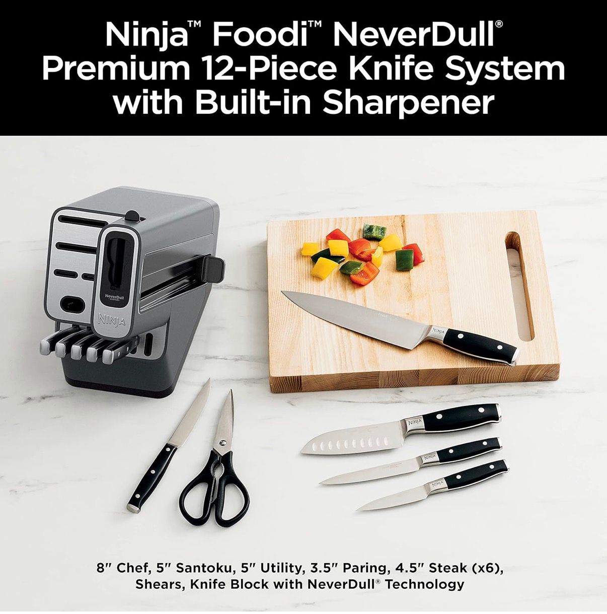 Ninja NeverDull Knife Set