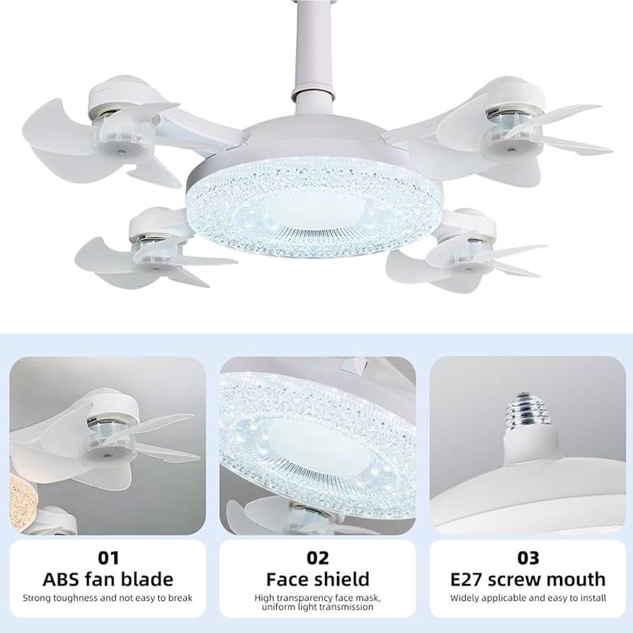 Socket Ceiling Fan