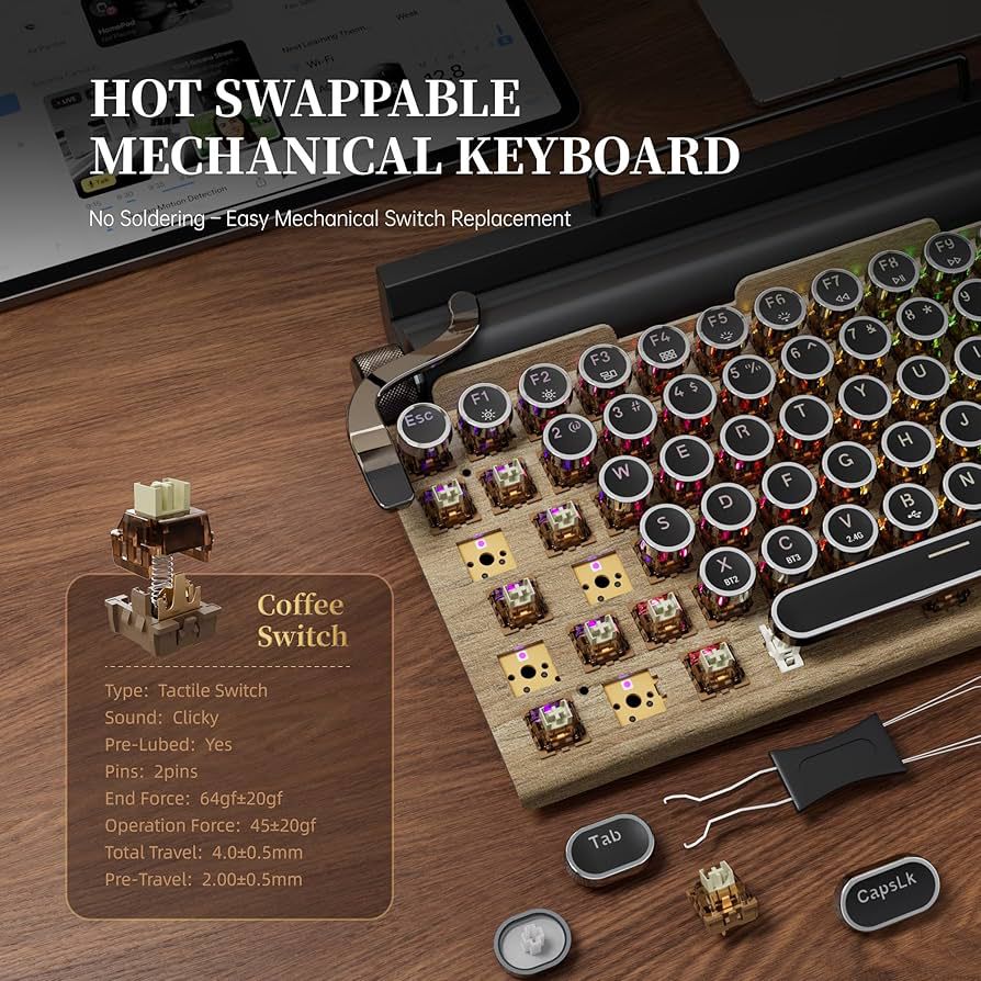 7Keys Vintage Keyboard
